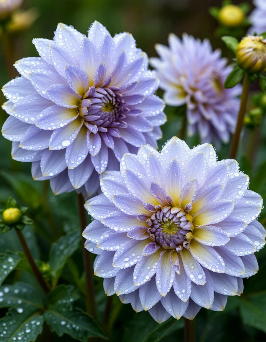 Георгин Акварель